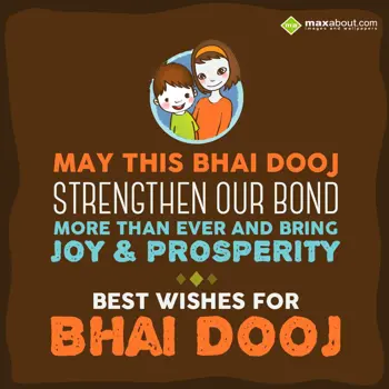 Bhai Dooj Wishes: May this Bhai Dooj s