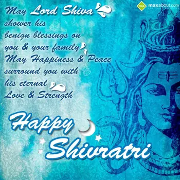 Shivratri Wishes: May Lord Shiva showe