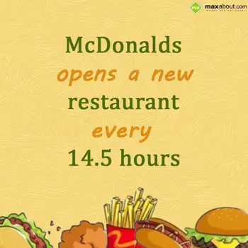 Miscellaneous Facts Wishes: McDonalds opens a ne