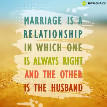 Funny Wishes: Marriage is a relati