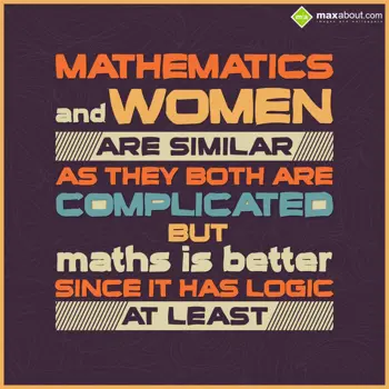 Funny Wishes: Mathematics and wome