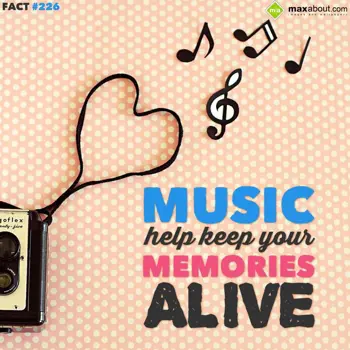 Miscellaneous Facts Wishes: Music help keep your