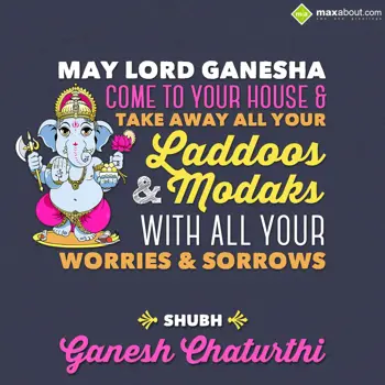 Ganesh Chaturthi Wishes: May Lord Ganesha com