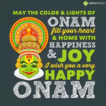 Onam Wishes Wishes: May the color & ligh