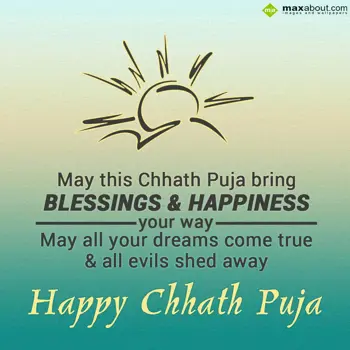 Chhath Puja Wishes: May this Chhath Puja