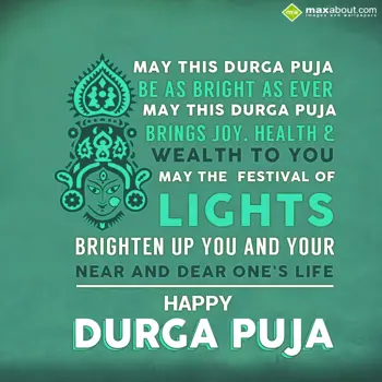 Durga Puja Wishes: May this Durga puja 