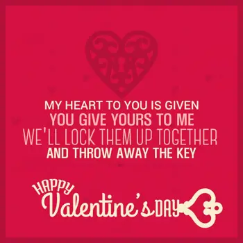 Valentine Day Wishes: My heart to you is g