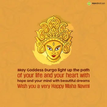 Maha Navami Wishes: May Goddess Durga li