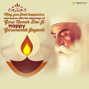 Guru Nanak Jayanti Wishes: May you find happine