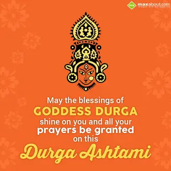 Durga Ashtami Wishes: May the blessings of