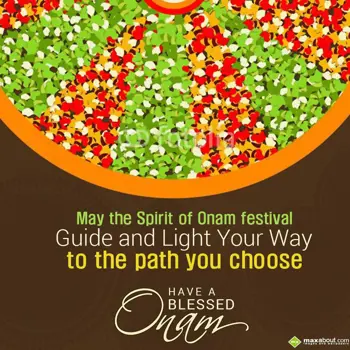 Onam Wishes: May the spirit of On