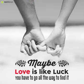 Quotes Wishes: Maybe love is like l