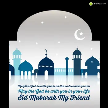 Eid Wishes: May the God be with 