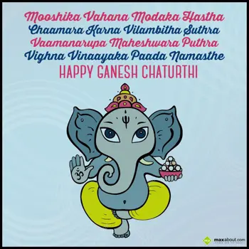 Ganesh Chaturthi Wishes: Mooshika Vahana Moda