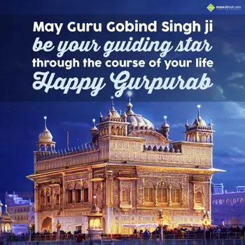 Gurpurab Wishes: May Guru Gobind Sing