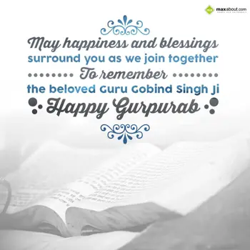 Gurpurab Wishes: May happiness and bl