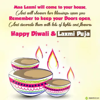 Diwali Greetings Wishes: Maa Laxmi will come 