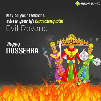 Dussehra Wishes: May all your tension