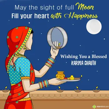 Karwa Chauth Wishes: May the sight of ful