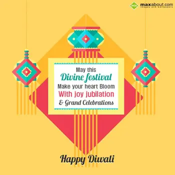 Diwali Wishes Wishes: May this Divine fest