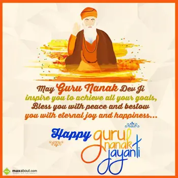 Guru Nanak Jayanti Wishes: May Guru Nanak Dev J