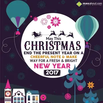 New Year Greetings Wishes: May this Christmas e