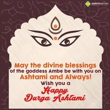 Durga Ashtami Wishes: May the divine bless