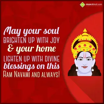 Ram Navami Wishes: May your soul 
brig