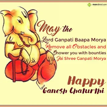 Ganesh Chaturthi Wishes: May the Lord Ganpati