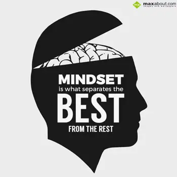 Motivational Wishes: Mindset is what sepa