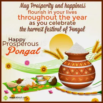 Pongal Wishes: May prosperity and h