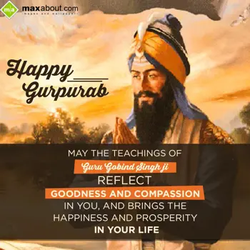 Gurpurab Greetings Wishes: May The Teachings Of