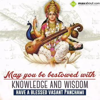 Basant Panchami Wishes: May you be bestowed 