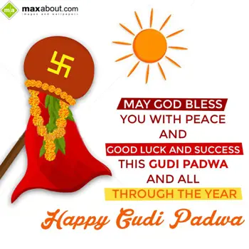 Gudi Padwa Wishes: May God Bless You Wi