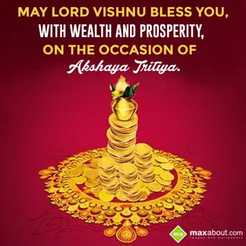 Akshaya Tritiya Wishes: May Lord Vishnu bles