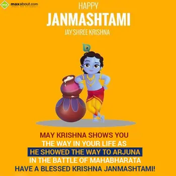 Janmashtami Wishes: May Krishna shows yo