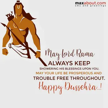 Dussehra Wishes: May Lord Rama Always