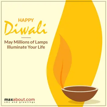 Diwali Wishes Wishes: May Millions of Lamp