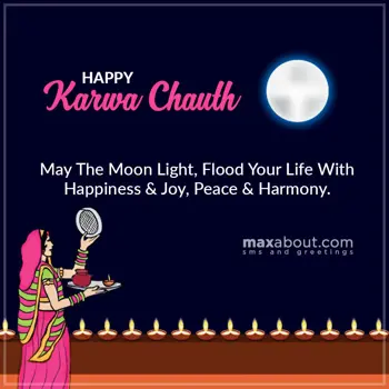 Karwa Chauth Wishes: May the Moon Light F