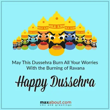 Dussehra Wishes: May this Dusshera bu