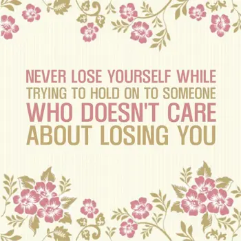 Caring Wishes: Never lose yourself 