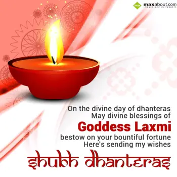 Dhanteras Wishes: On the divine day of