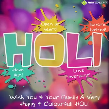 Holi Quotes Wishes: Holi signifies-
H : 