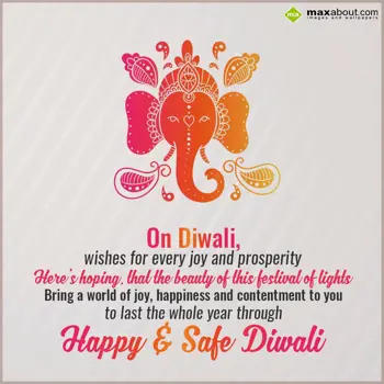 Diwali Wishes: On Diwali,
Wishes f