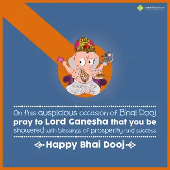 Bhai Dooj Wishes: On this auspicious o