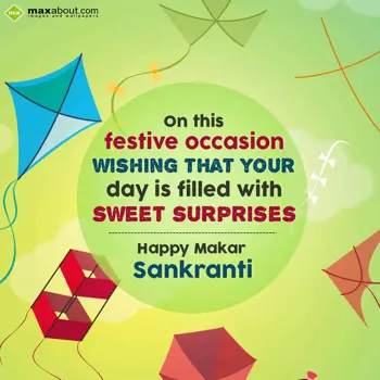 Makar Sankranti Wishes: On this festive occa