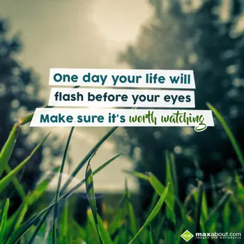 Advice Wishes: One day your life wi