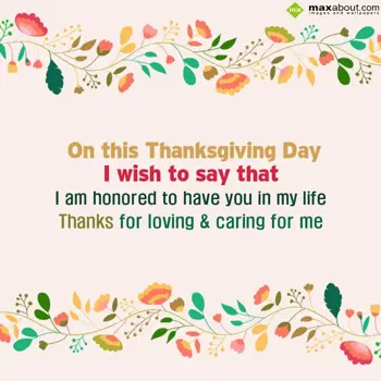 Thanksgiving Wishes: On this Thanksgiving