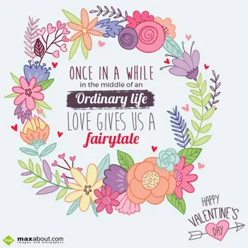 Valentine Day Wishes: Once in a while
in 