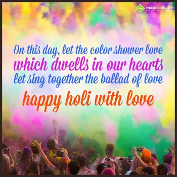 Holi Wishes: On this day, let the